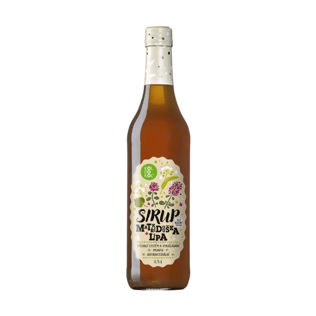 Mateřídouška a lípa sirup 500 ml - FitMar.cz