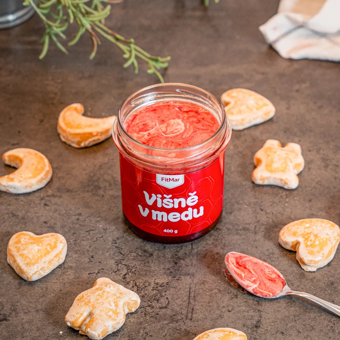 Višně v medu 400g - FitMar.cz