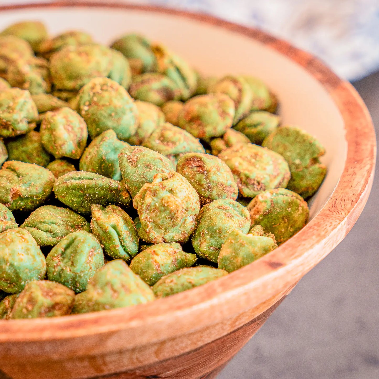 Arašídy wasabi
