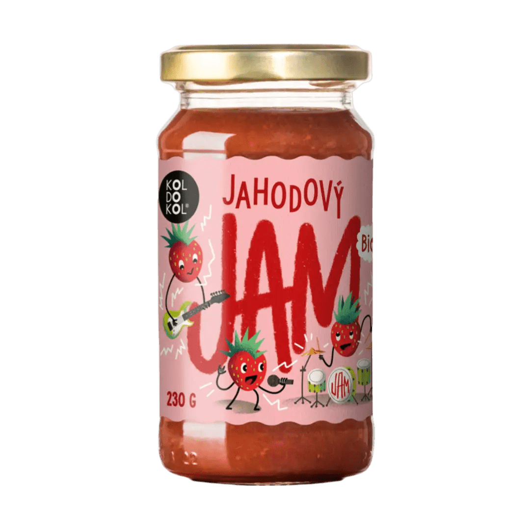 JAM jahoda 230g bio - FitMar.cz