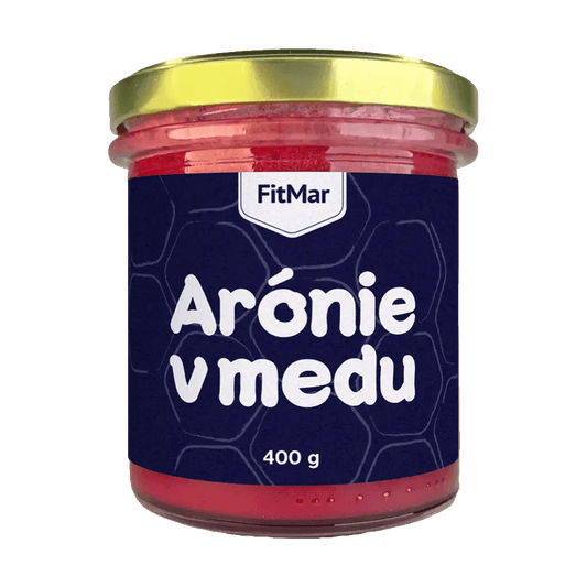 Arónie v medu 400g - FitMar.cz