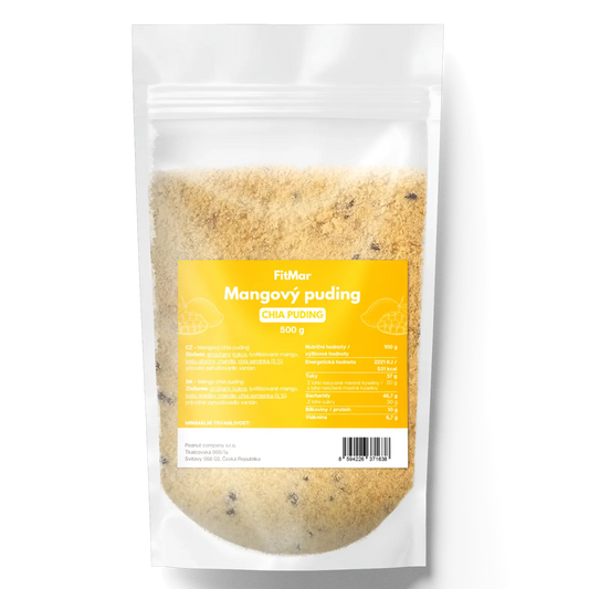 FitMar Mangový chia puding 500 g - FitMar.cz