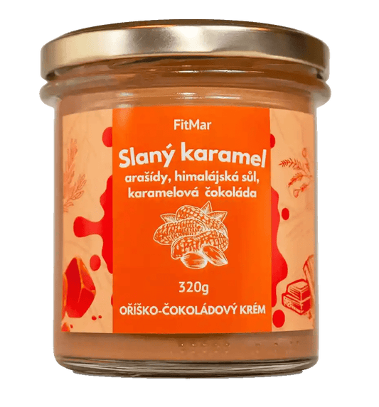 Arašídový slaný karamel - FitMar.cz