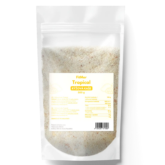 FitMar Rýžová kaše Tropická 500 g - FitMar.cz