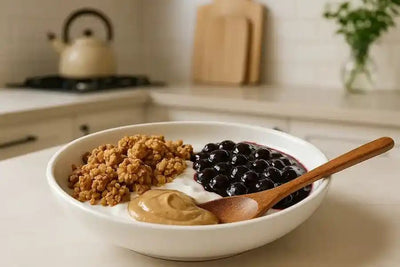 🥣 Domača granola z arašidovim maslom Slana karamela - FitMar.si