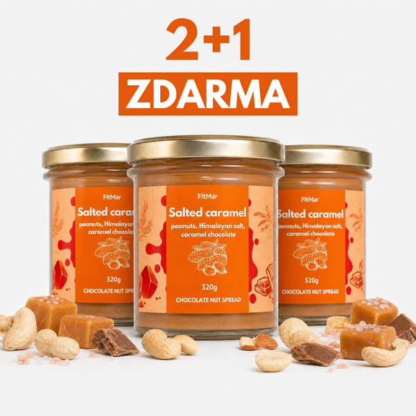 2+1  ZDARMA Arašídový slaný karamel