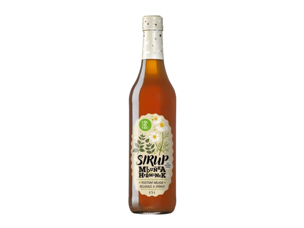 Meduňka a heřmánek sirup 500 ml - FitMar.cz