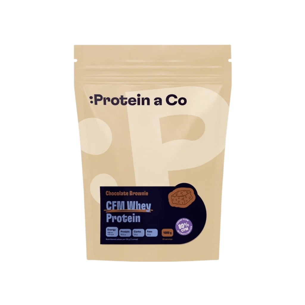 CFM WHEY PROTEIN 80 1 kg – Čokoladni brownie - FitMar.si