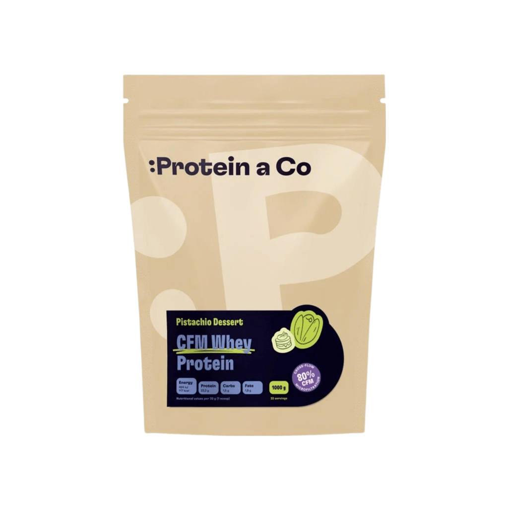 CFM WHEY PROTEIN 80 1 kg - Sladica iz pistacije - FitMar.si