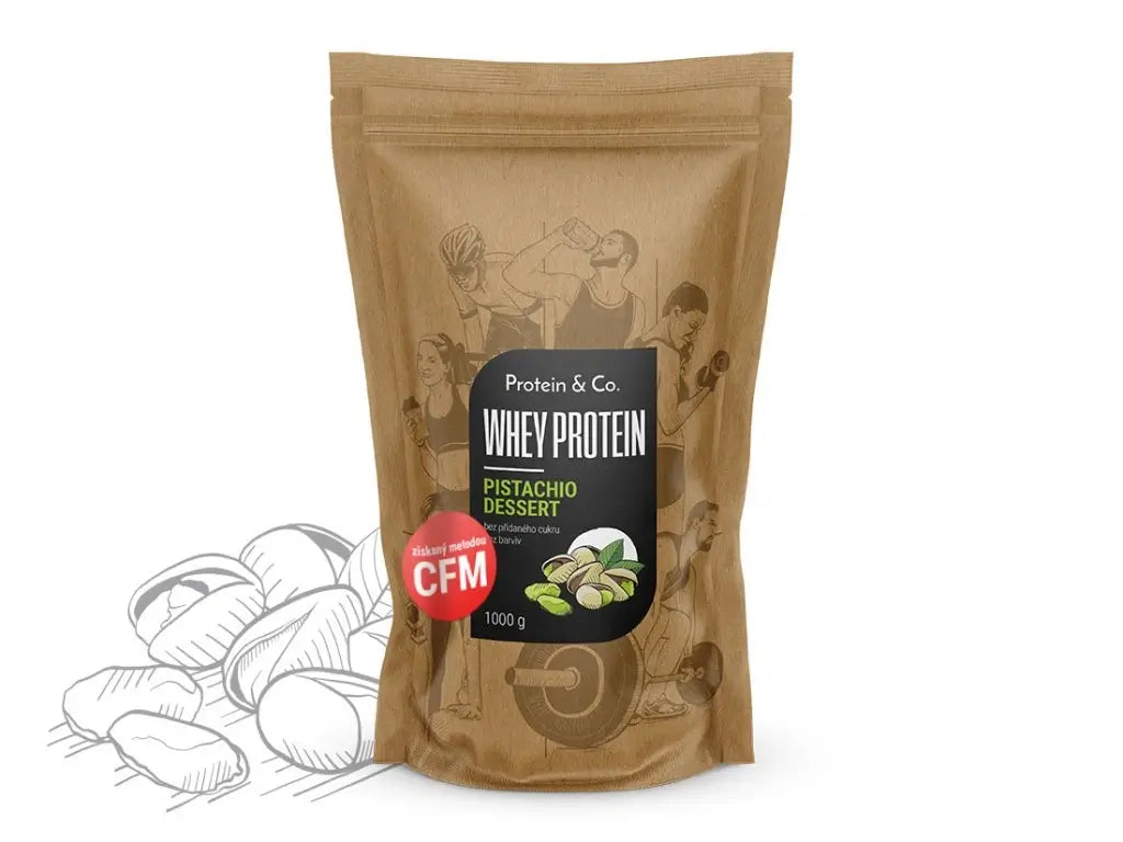 CFM WHEY PROTEIN 80 1 kg - Pistachio dessert