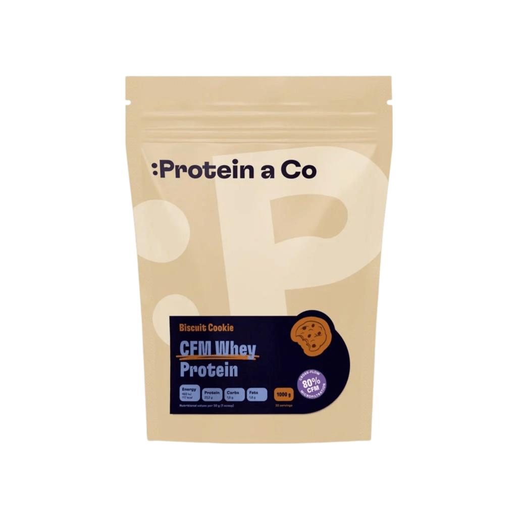 CFM WHEY PROTEIN 80 1 kg - Piškoti - FitMar.si