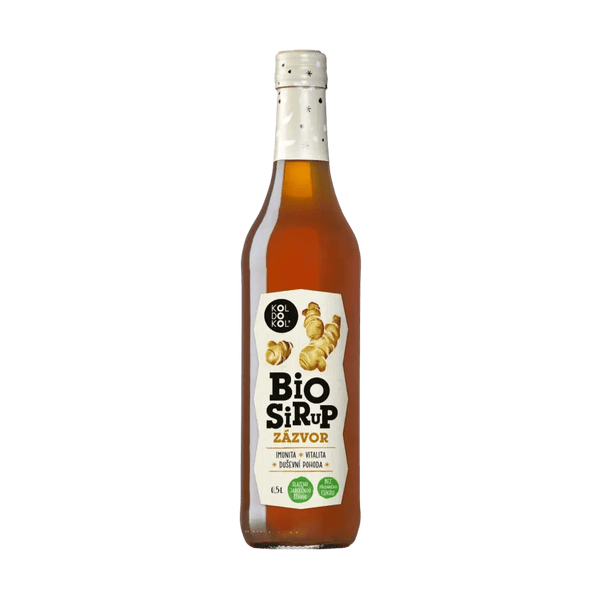 Zázvor sirup 500 ml BIO - FitMar.cz
