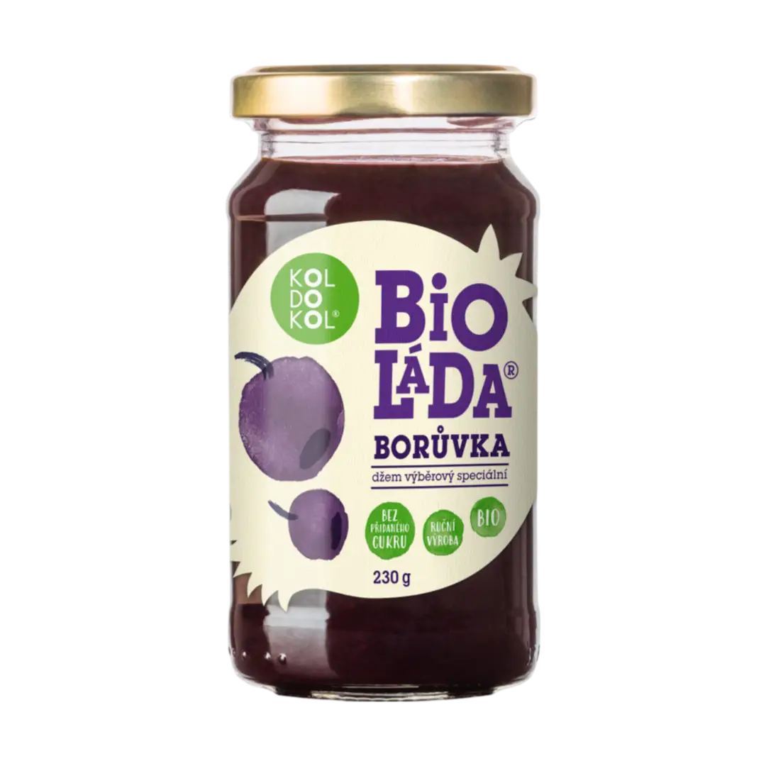 Bioláda borůvka 230g bio