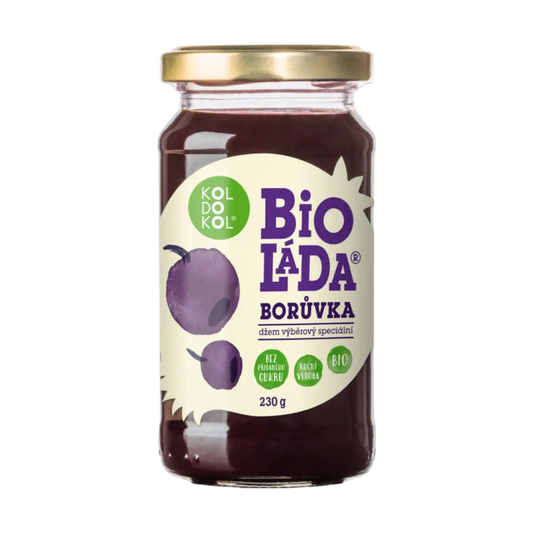 Bioláda borůvka 230g bio