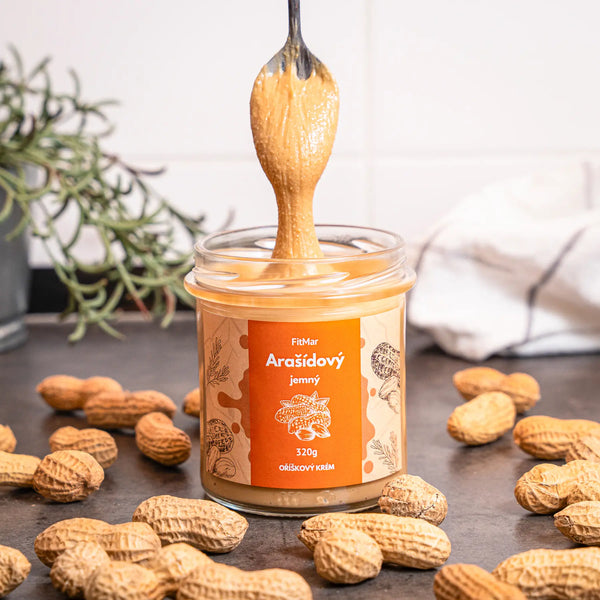 Arašídový jemný krém - FitMar.cz