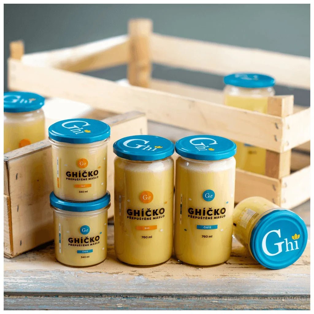 Ghee prečiščeno maslo 720 ml - FitMar.si