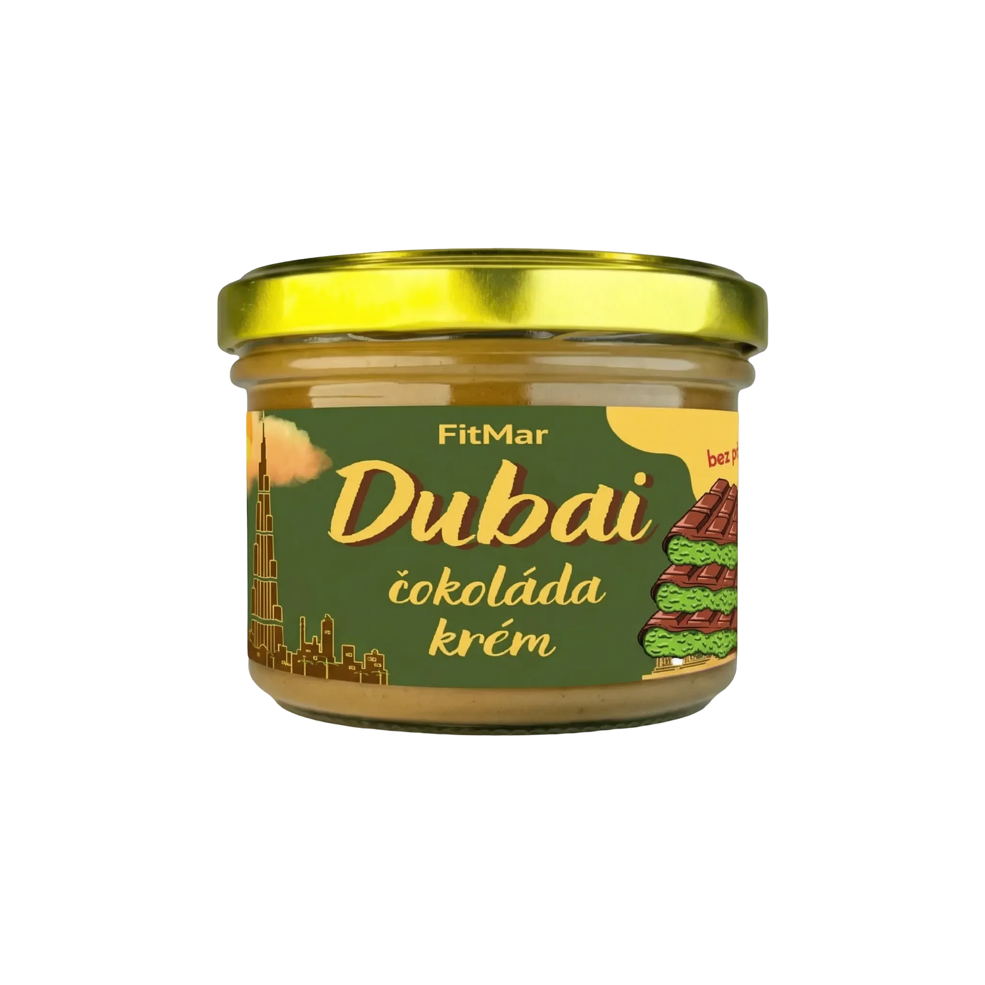 Krém s příchutí dubajské čokolády 190g