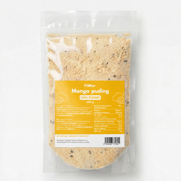 Minutový mangový chia puding 500 g