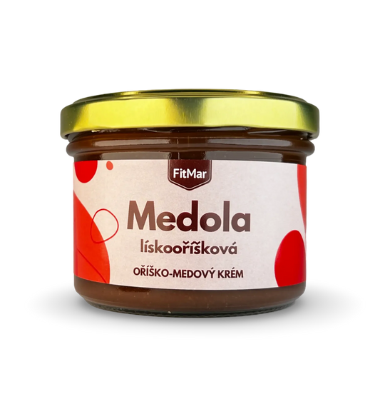 Medola s lískovými ořechy 190g