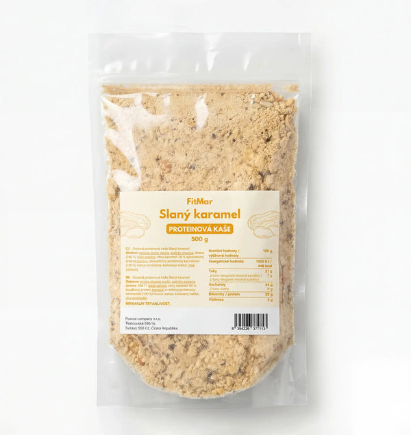 FitMar Proteinová ovesná kaše Slaný karamel 500 g