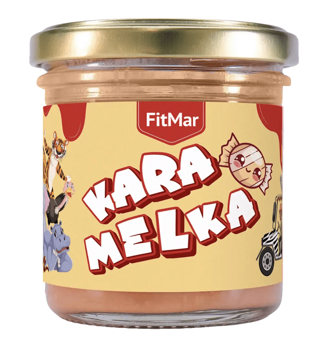Čokoládová karamelová pomazánka 190g - FitMar.cz