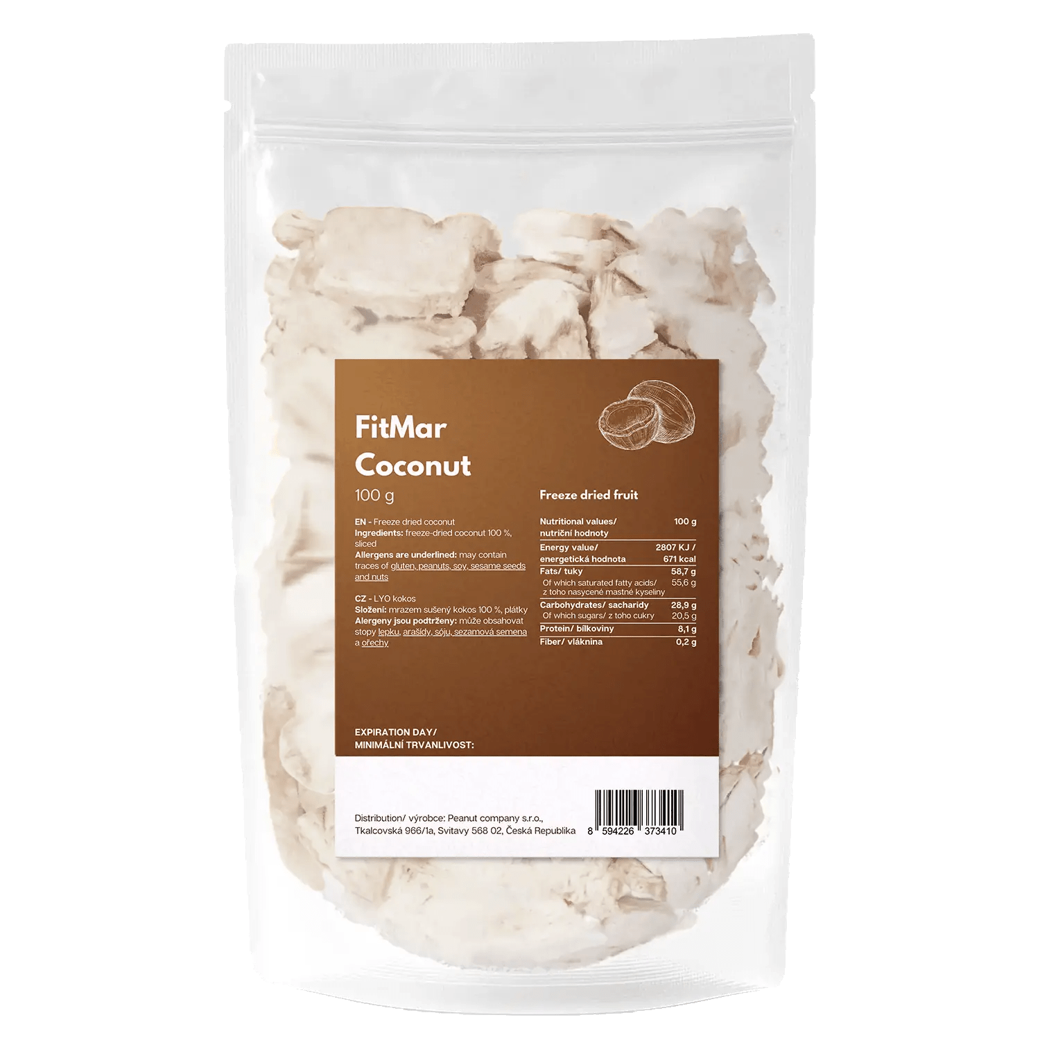 Kokos lyofilizovaný - FitMar.cz
