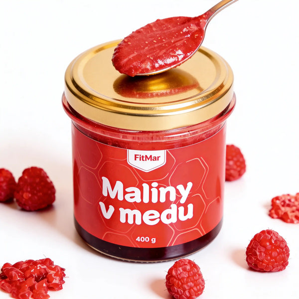 Maliny v medu 400g