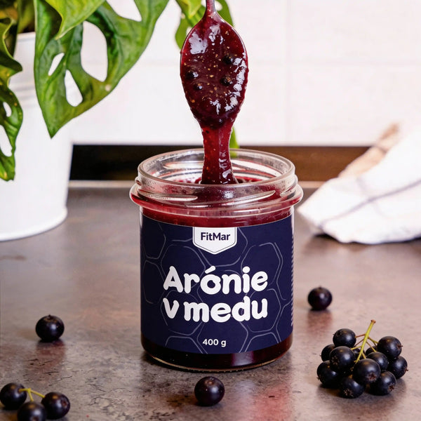 Arónie v medu 400g