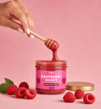 Maliny v medu | Pastovaný med s Lyo ovocem