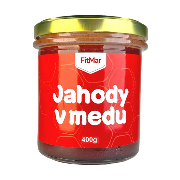Jahody v medu 400g - FitMar.cz