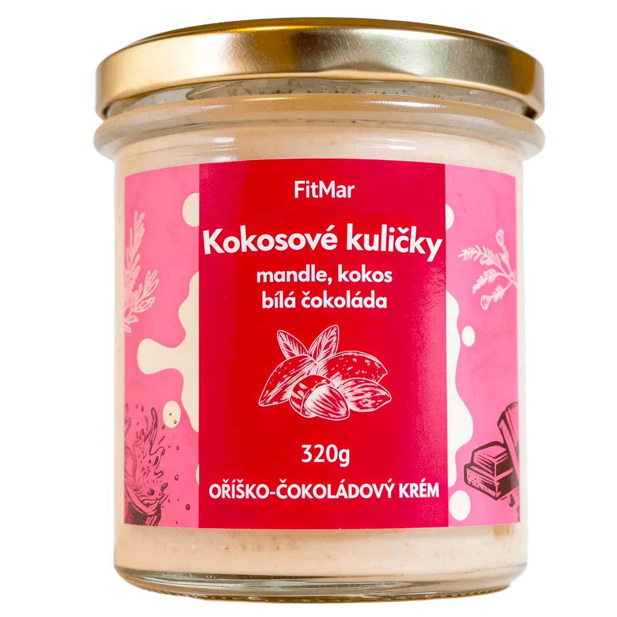 Kokosové kuličky krém