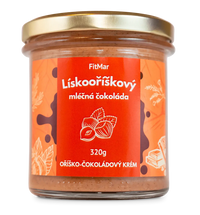 Lískooříškový krém s mléčnou čokoládou - FitMar.cz