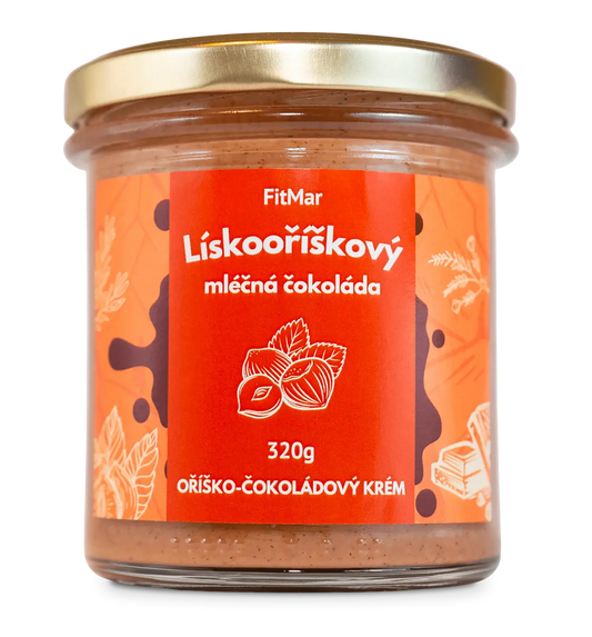 Lískooříškový krém s mléčnou čokoládou