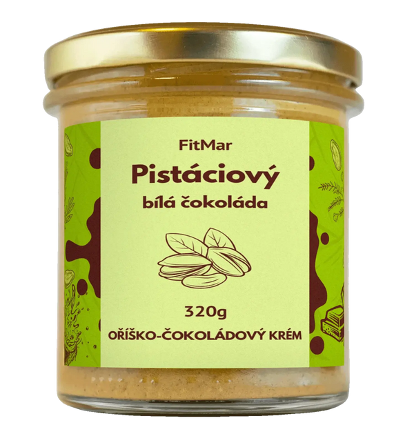 Pistáciový krém s bílou čokoládou - FitMar.cz