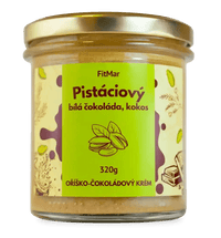 Pistáciový krém s kokosem a bílou čokoládou - FitMar.cz