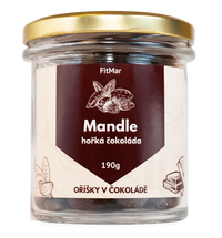 Mandle v hořké čokoládě - FitMar.cz