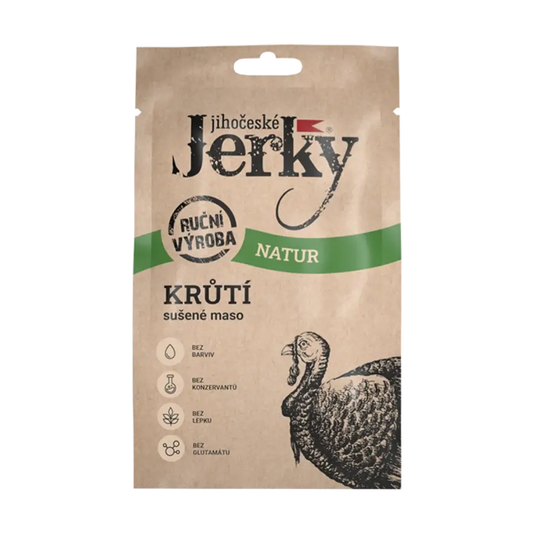 Jihočeské Jerky krůtí natur 20 g