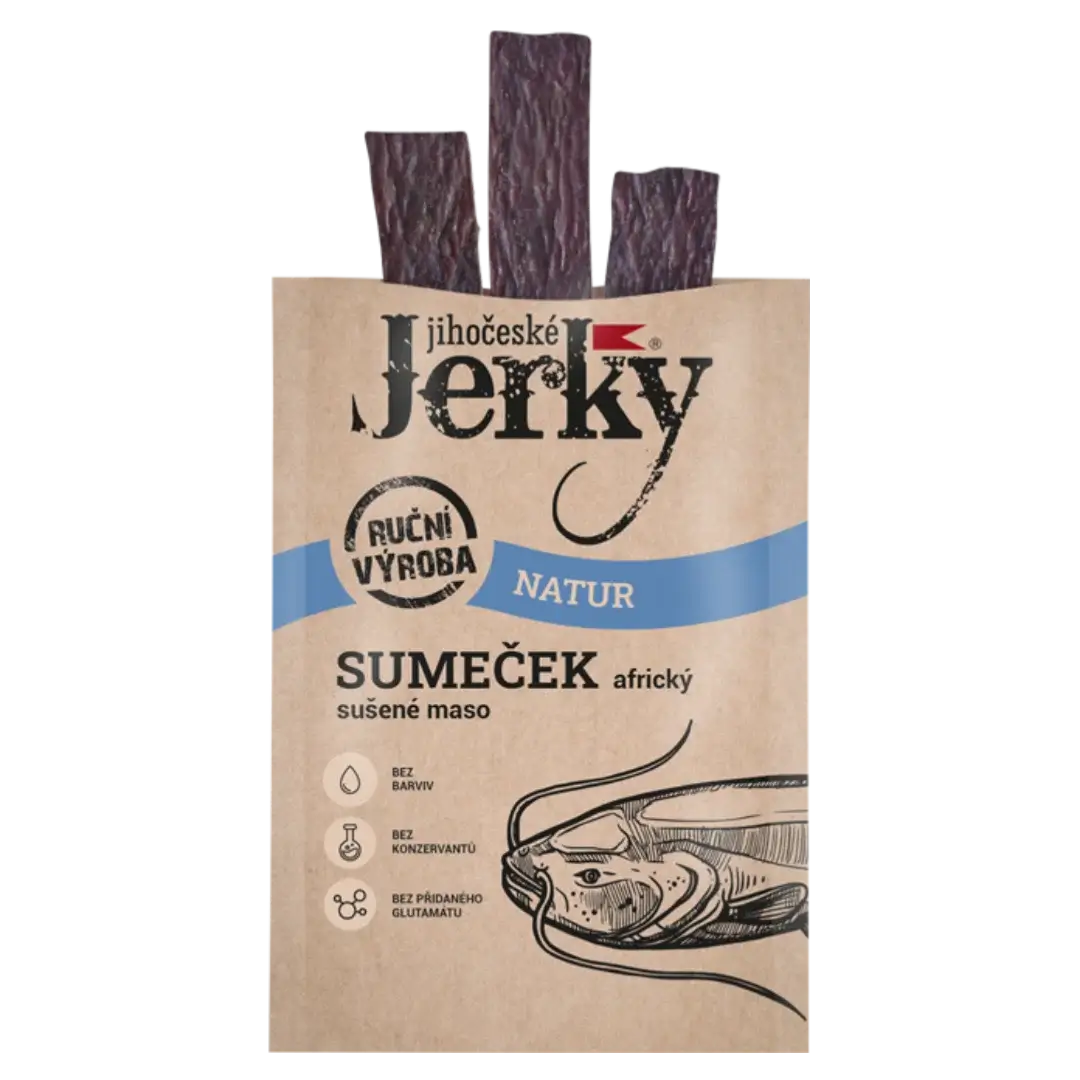 Jihočeské Jerky sumeček africký natur 15 g